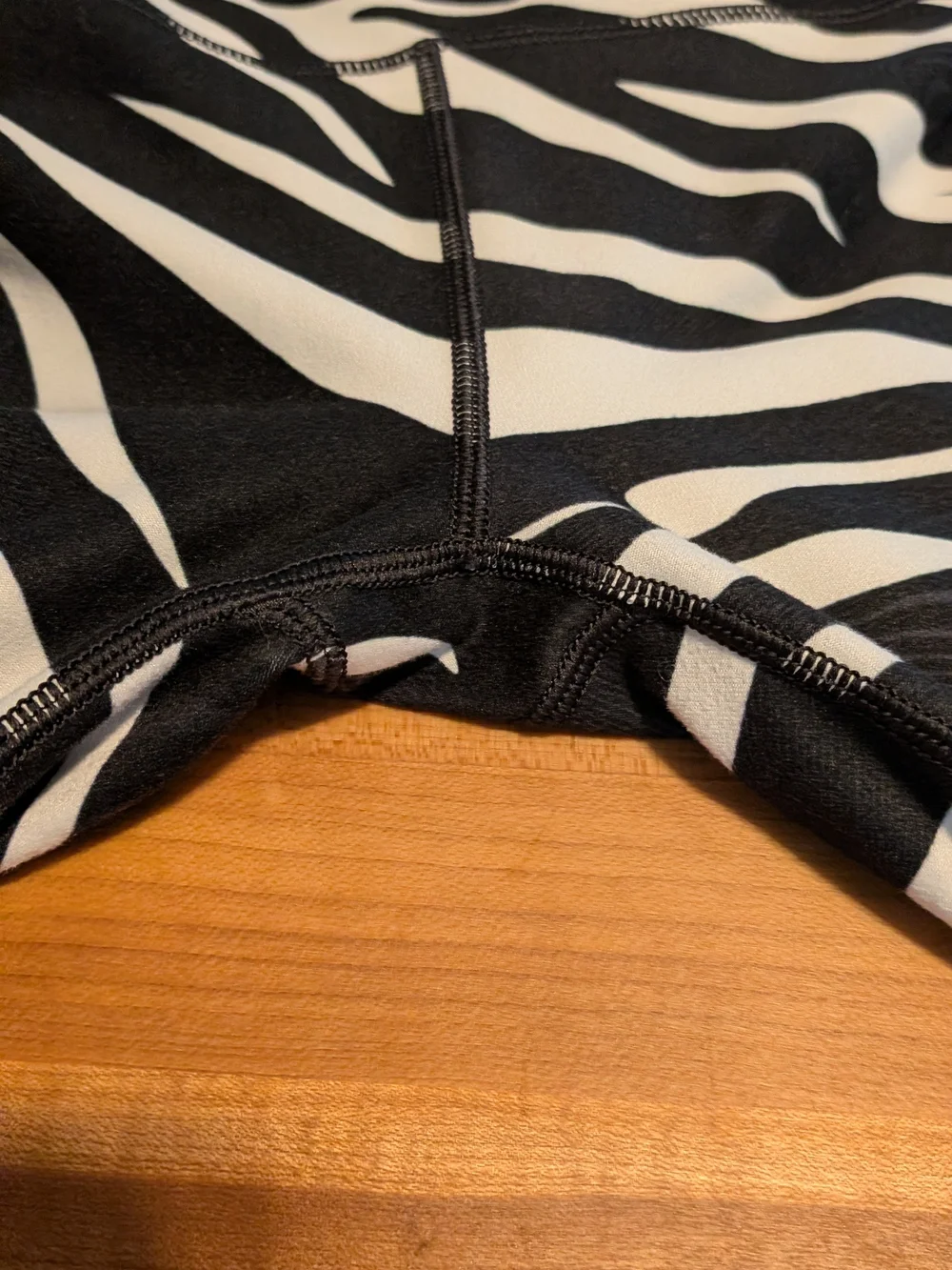 WITH: Wear It To Heart Zebra Print Leggings - Size Small - Excellent Condition